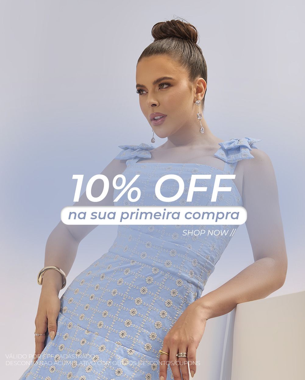 10% off na primeira compra