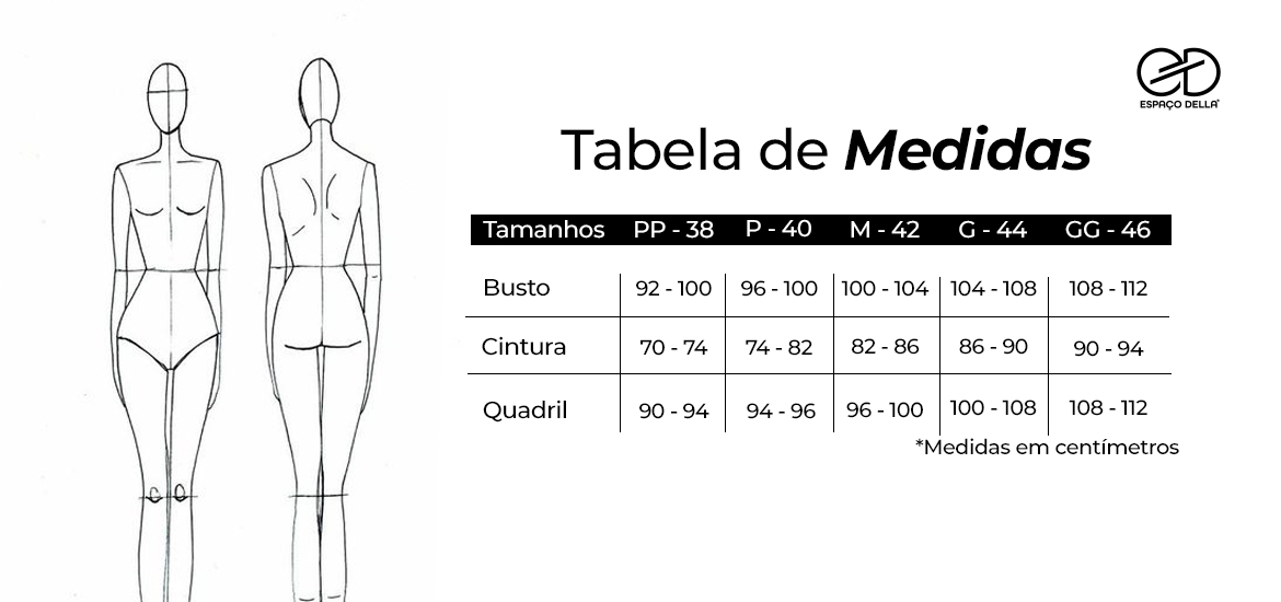 Tabela de Medidas